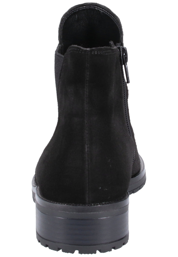 Gabor Stiefelette Leder Schwarz - surf4shoes