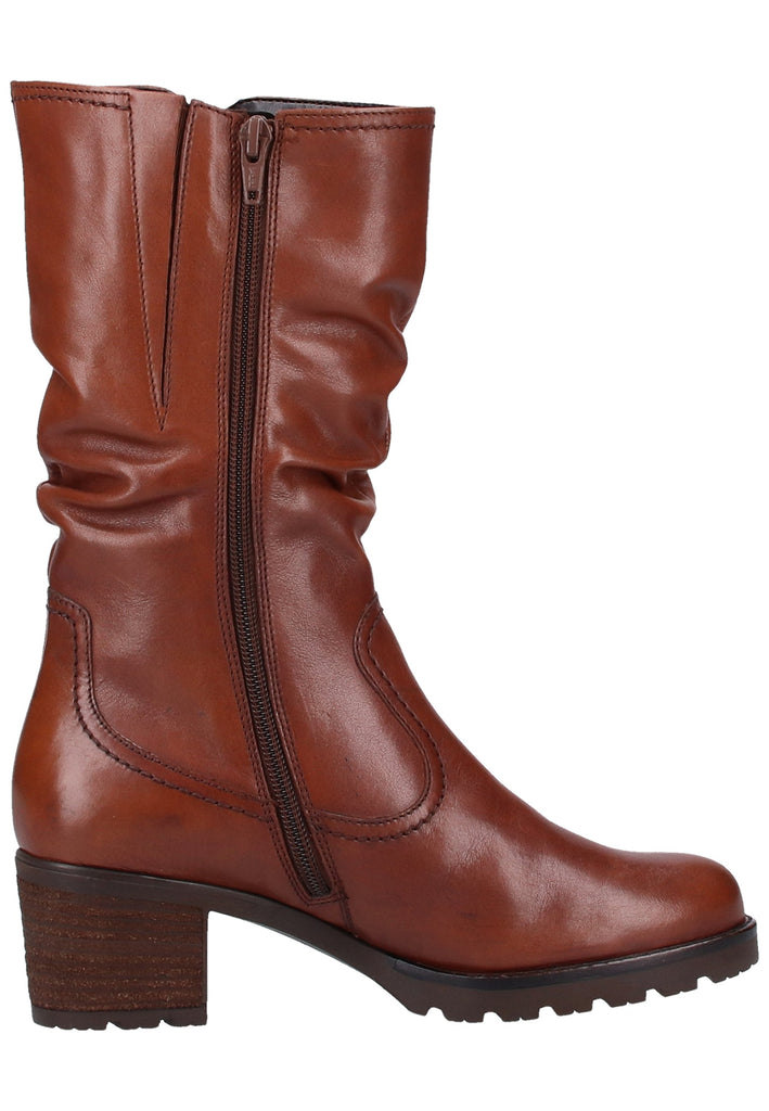 Gabor Stiefel Glattleder Dunkelbraun Warmfutter - surf4shoes