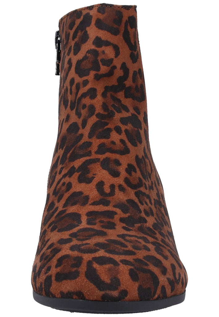 Gabor Stiefelette Veloursleder Braun - surf4shoes