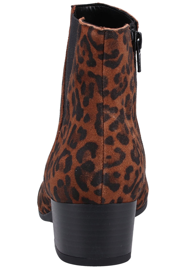 Gabor Stiefelette Veloursleder Braun - surf4shoes