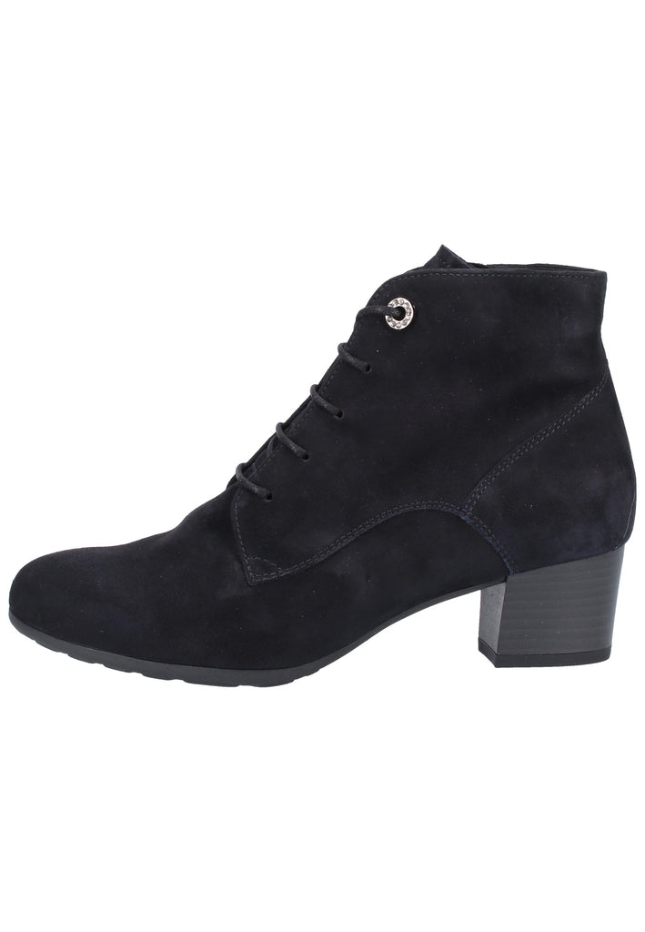 Gabor Stiefelette Veloursleder Pazifik - surf4shoes