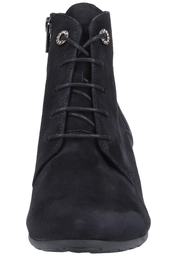 Gabor Stiefelette Veloursleder Pazifik - surf4shoes