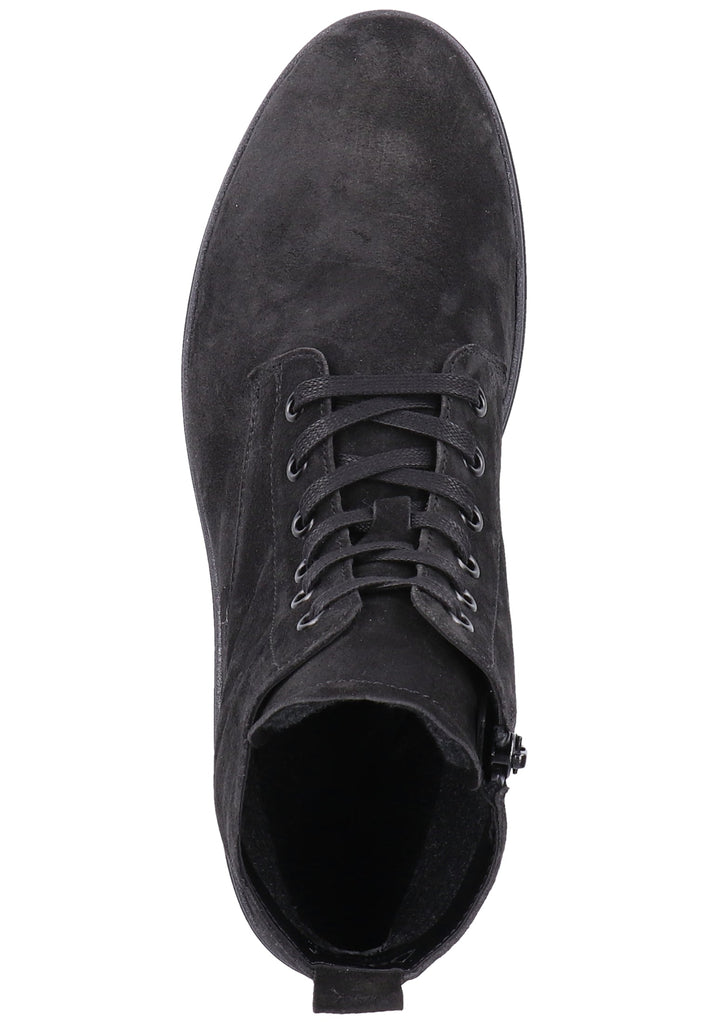 Gabor Stiefelette Veloursleder Schwarz Warmfutter - surf4shoes