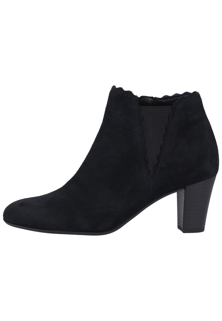 Gabor Stiefelette Veloursleder Pazifik - surf4shoes