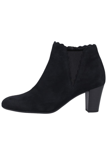 Gabor Stiefelette Veloursleder Pazifik - surf4shoes