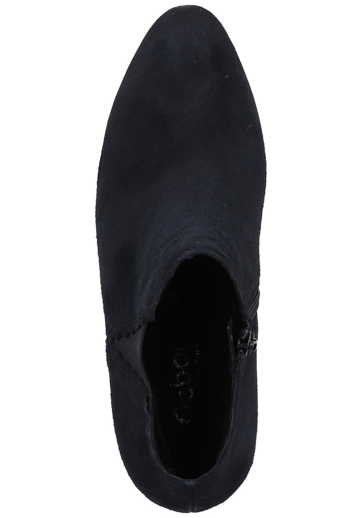 Gabor Stiefelette Veloursleder Pazifik - surf4shoes
