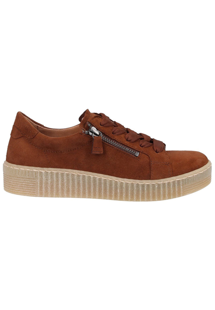 Gabor Sneaker Veloursleder Braun - surf4shoes