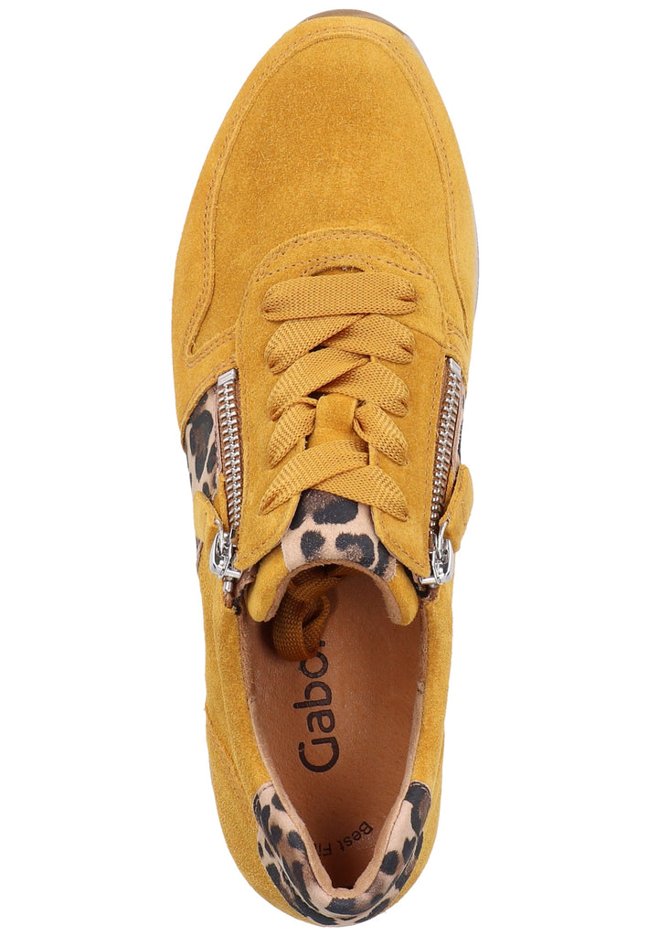 Gabor Sneaker Veloursleder Orange - surf4shoes