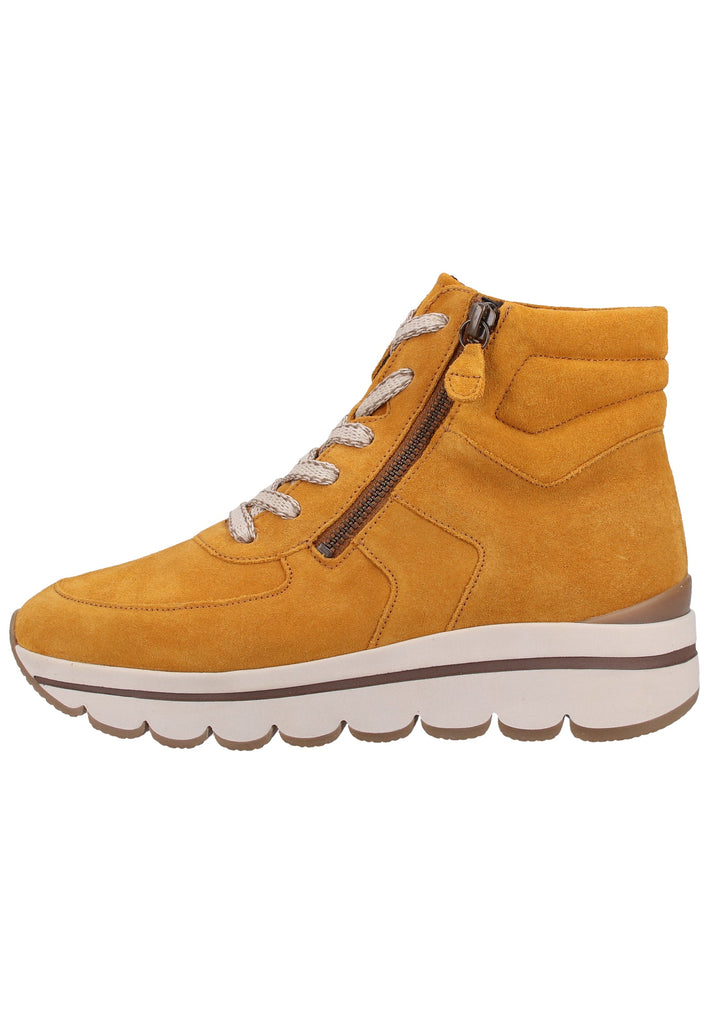 Gabor Stiefelette Veloursleder Orange - surf4shoes