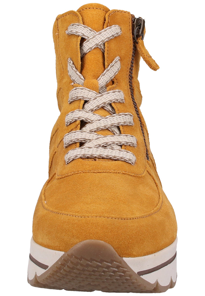 Gabor Stiefelette Veloursleder Orange - surf4shoes