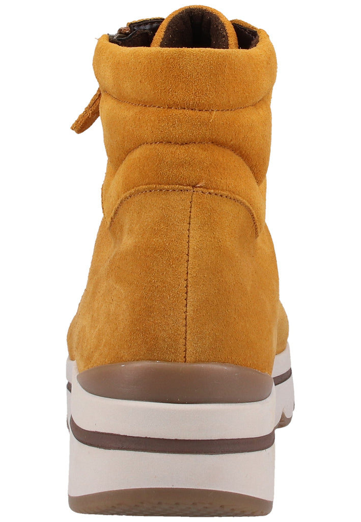 Gabor Stiefelette Veloursleder Orange - surf4shoes