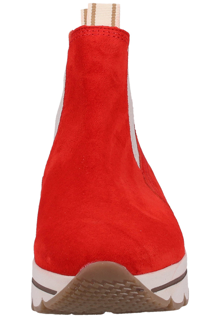 Gabor Stiefelette Veloursleder Rot - surf4shoes