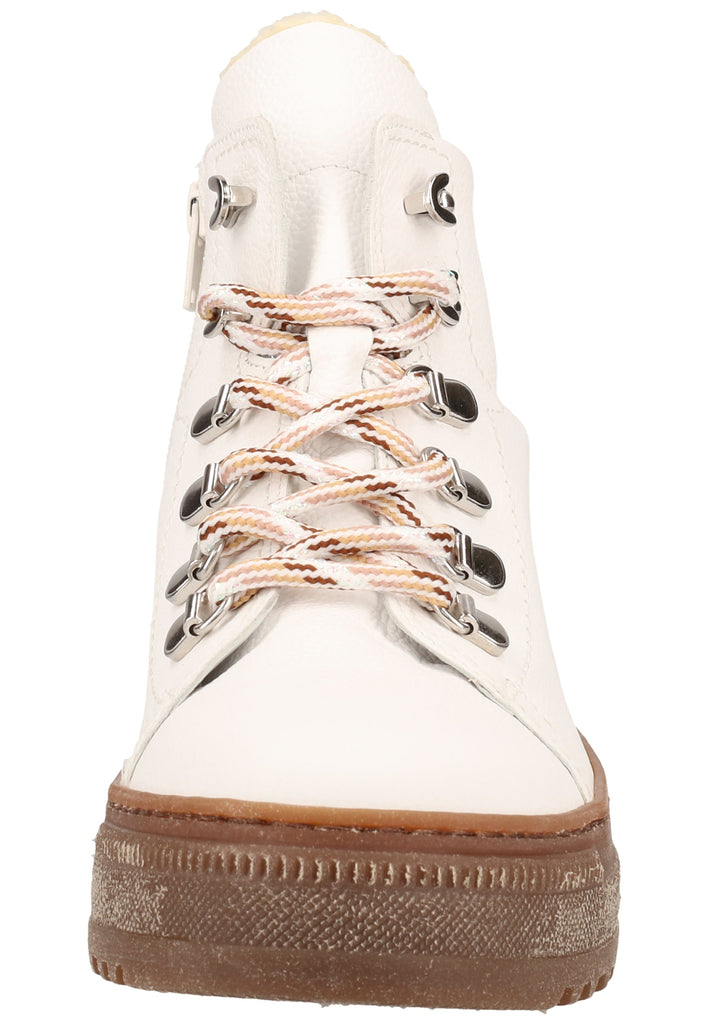 Gabor Stiefelette Leder Weiß Warmfutter - surf4shoes