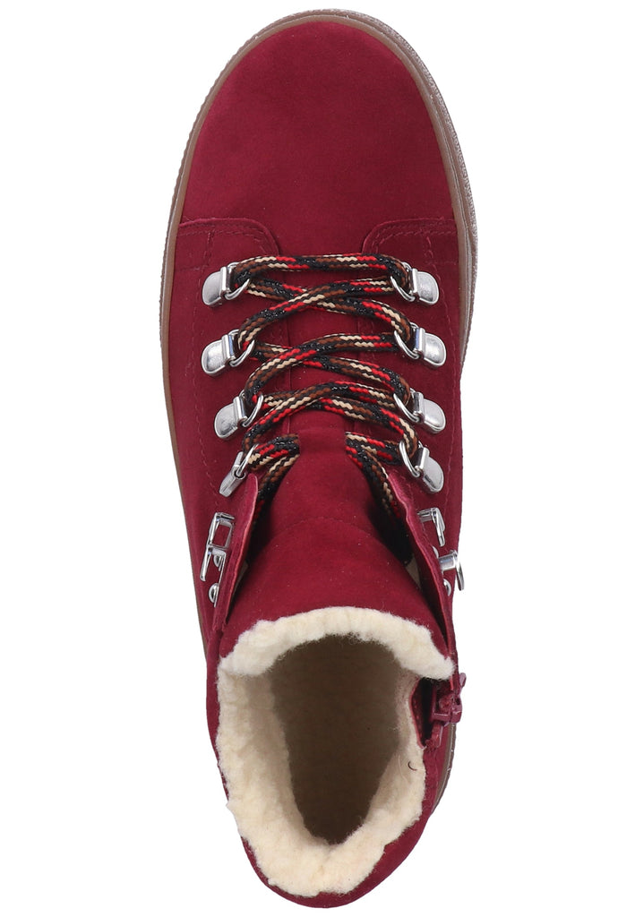 Gabor Stiefelette Leder Dunkelbraun Warmfutter - surf4shoes