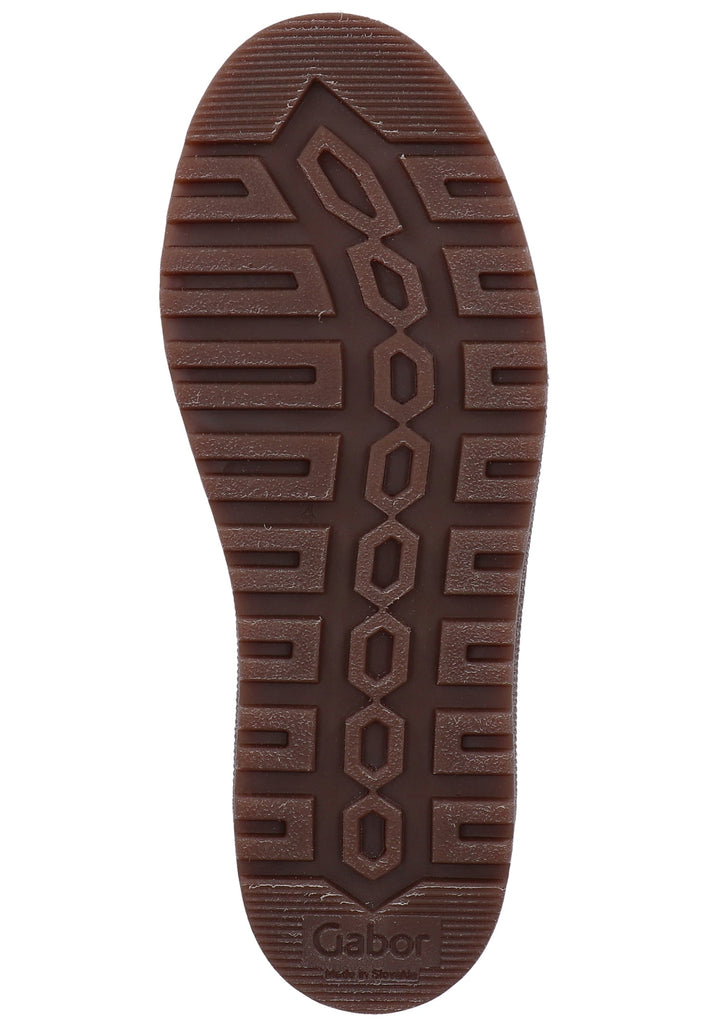 Gabor Stiefelette Veloursleder Dunkelrosa - surf4shoes