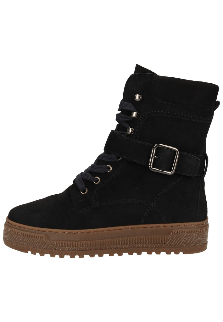 Gabor Stiefelette Veloursleder Pazifik Warmfutter - surf4shoes