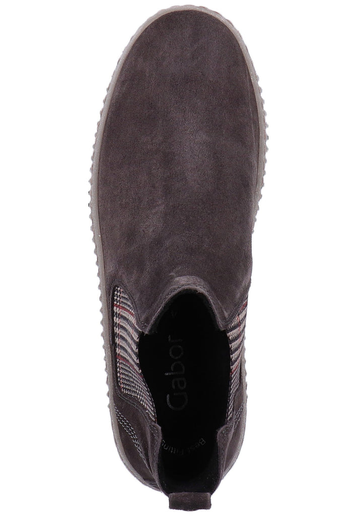 Gabor Stiefelette Veloursleder Pepper - surf4shoes