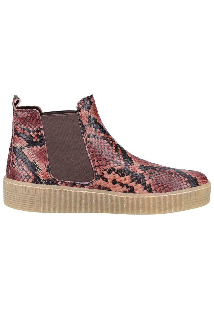 Gabor Stiefelette Leder Rosa - surf4shoes