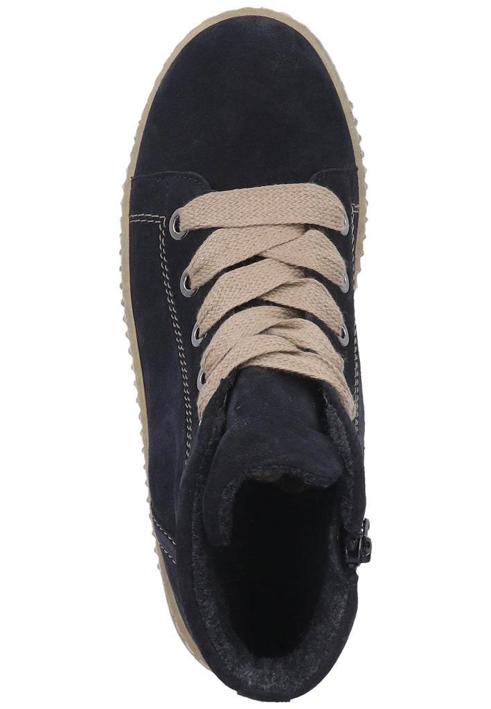 Gabor Stiefelette Veloursleder Pazifik - surf4shoes