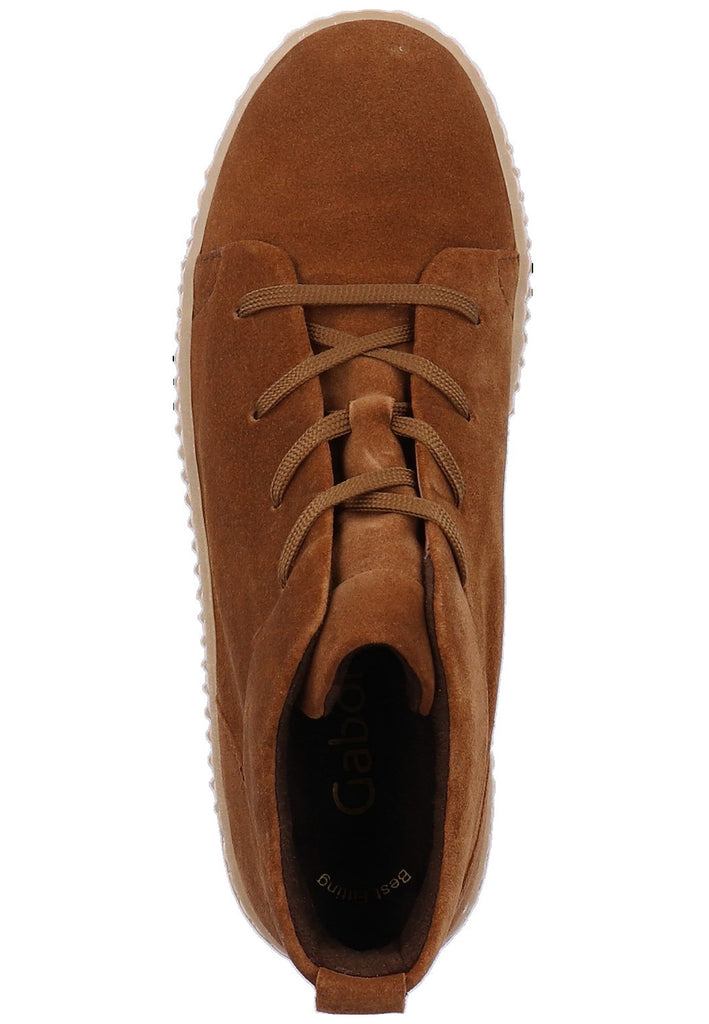 Gabor Sneaker Leder Cognac - surf4shoes