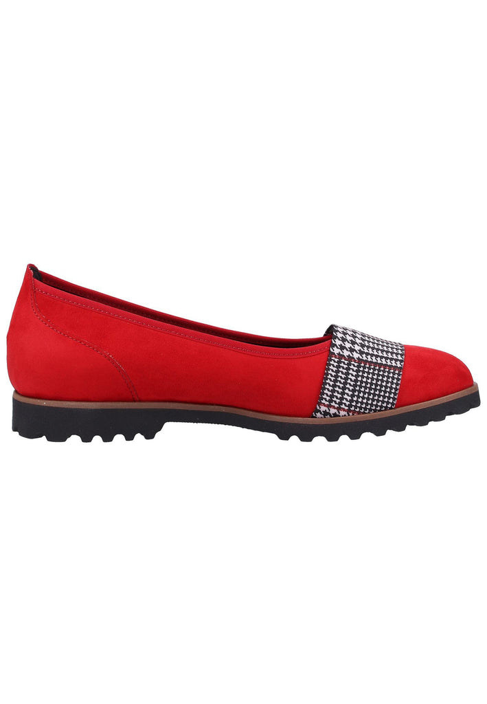 Gabor Ballerinas Leder/Textil Cherry - surf4shoes