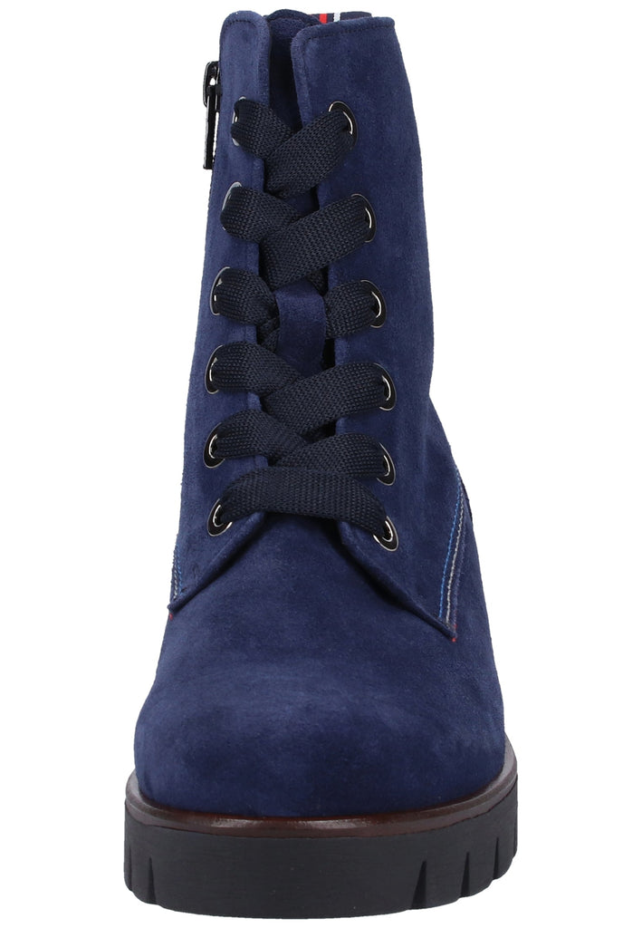 Gabor Stiefelette Veloursleder Marine - surf4shoes
