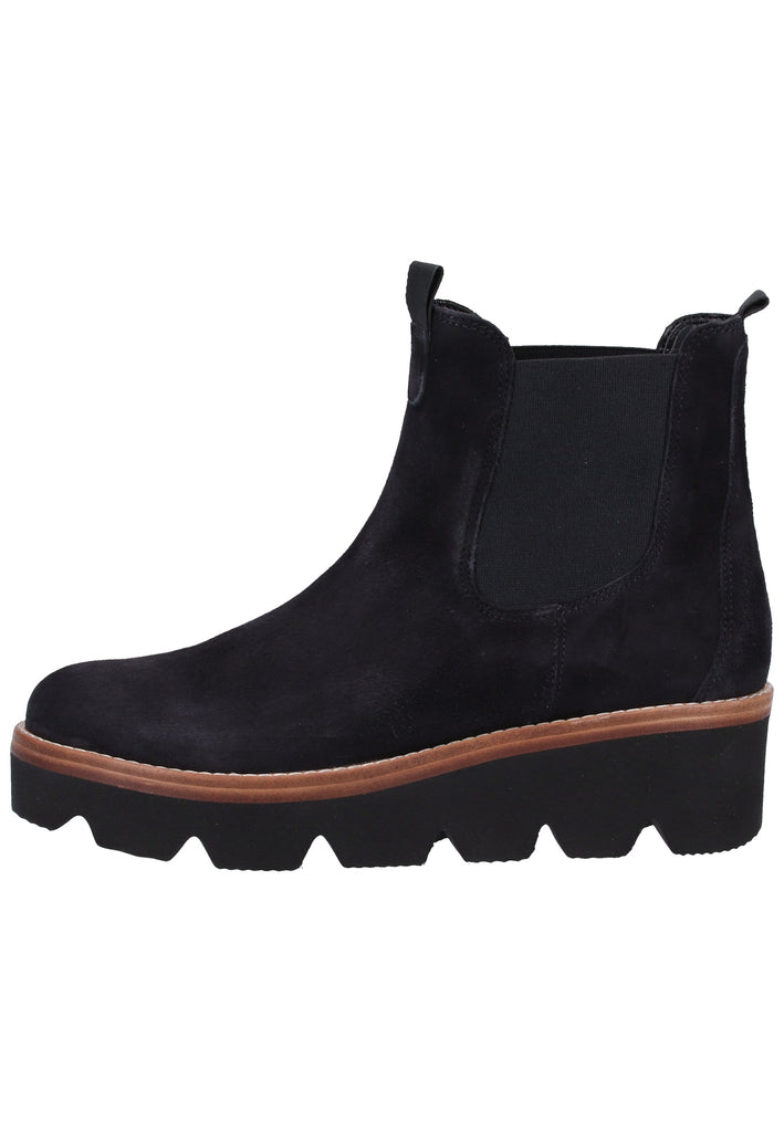 Gabor Stiefelette Veloursleder Pazifik - surf4shoes