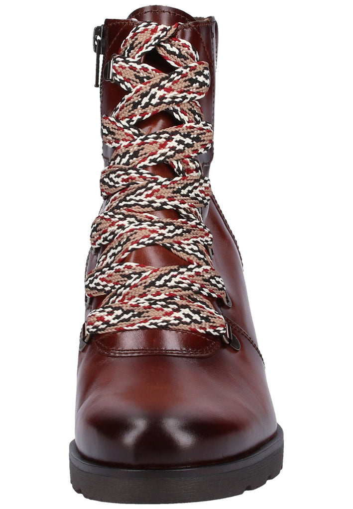 Gabor Stiefelette Glattleder Braun - surf4shoes