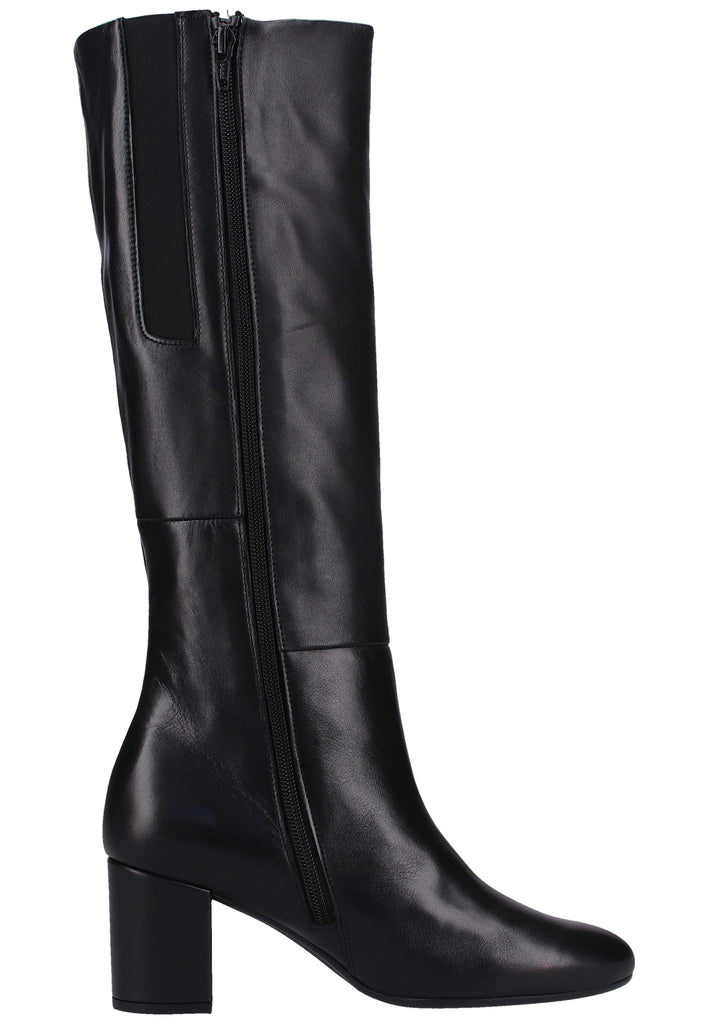 Gabor Stiefel Glattleder Schwarz - surf4shoes