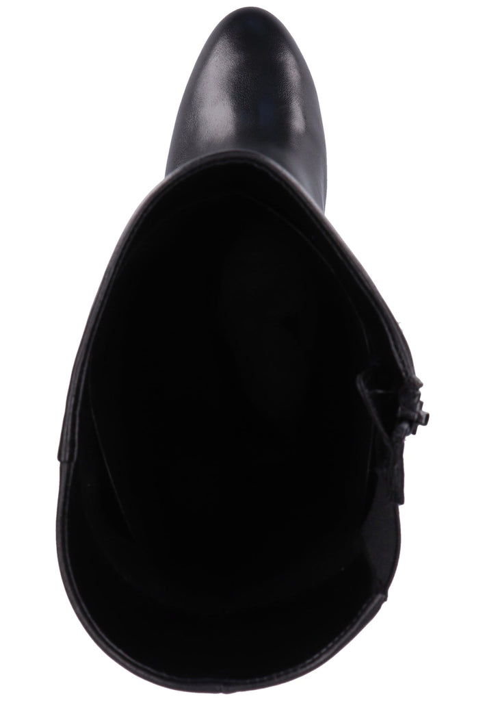 Gabor Stiefel Glattleder Schwarz - surf4shoes