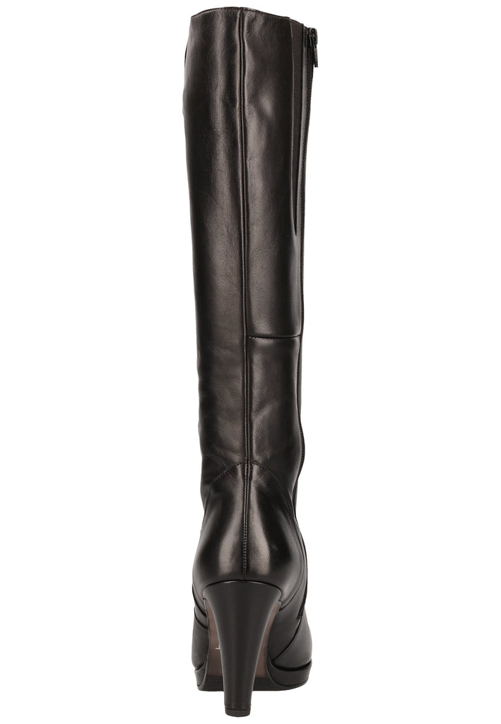 Gabor Stiefel Glattleder Schwarz - surf4shoes