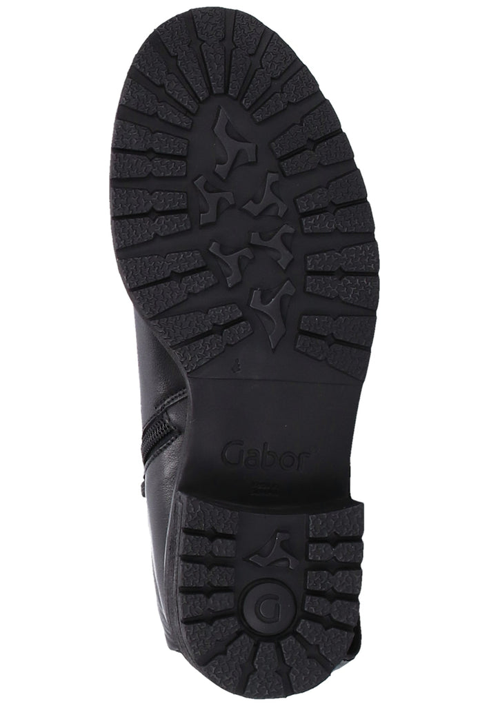Gabor Stiefel Glattleder Schwarz Warmfutter - surf4shoes