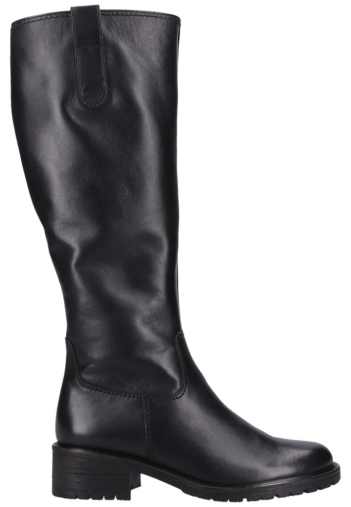 Gabor Stiefel Glattleder Schwarz Warmfutter - surf4shoes