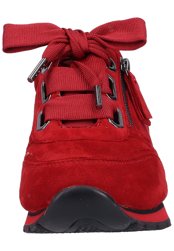 Gabor Sneaker Veloursleder Dunkelrot - surf4shoes