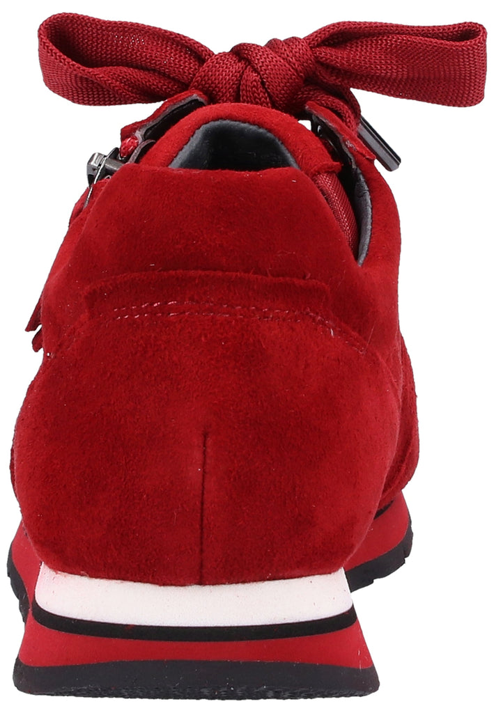 Gabor Sneaker Veloursleder Dunkelrot - surf4shoes