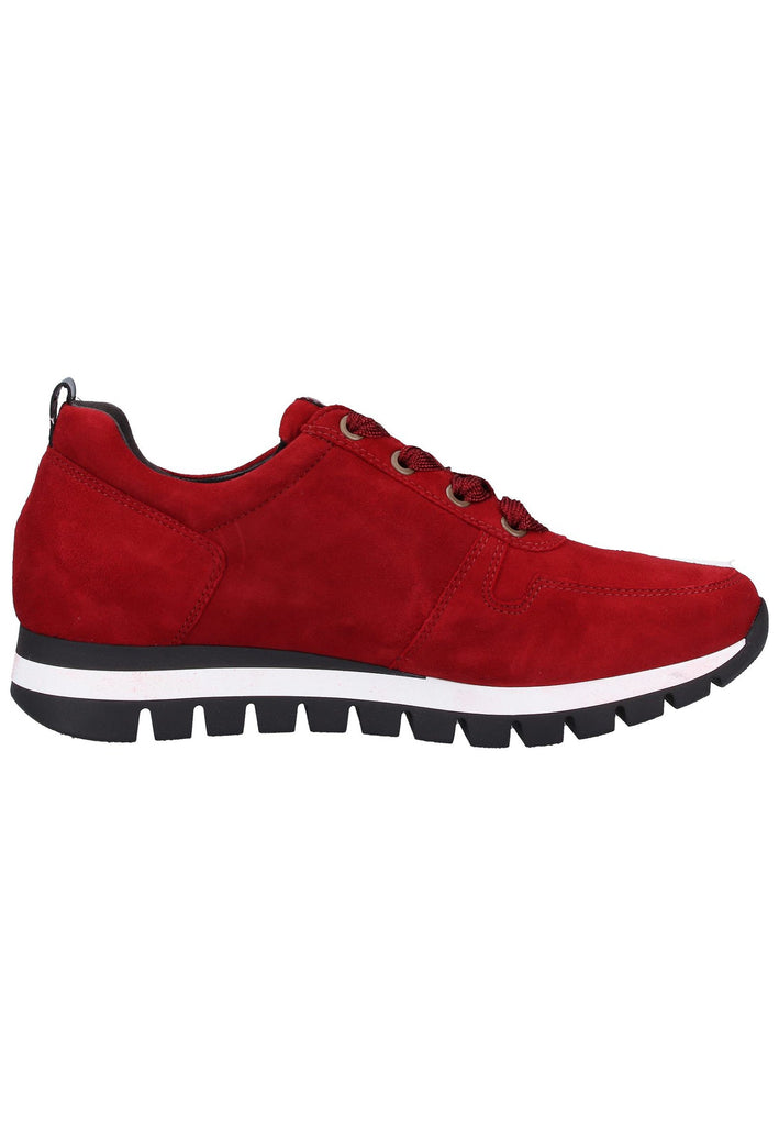 Gabor Sneaker Veloursleder Dunkelrot - surf4shoes