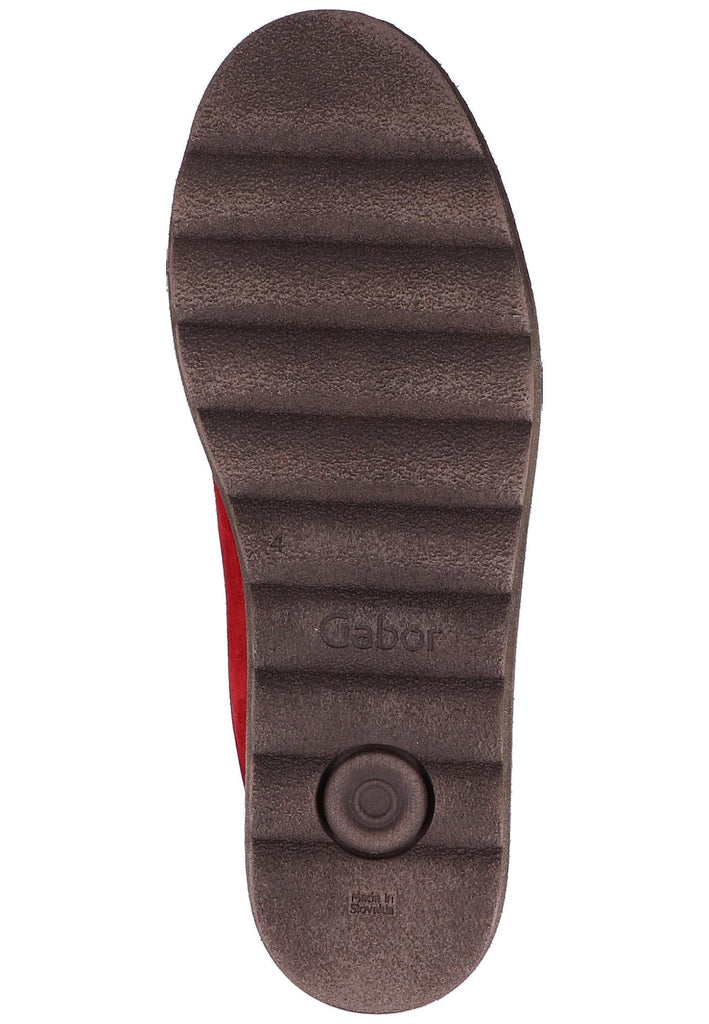 Gabor Sneaker Veloursleder Dunkelrot - surf4shoes