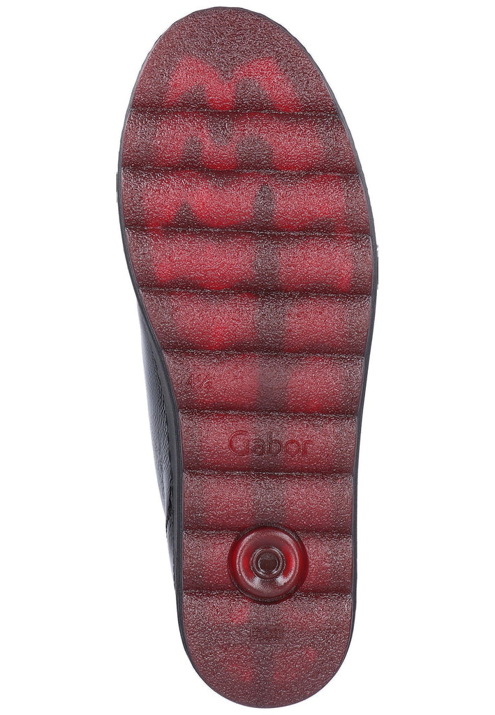 Gabor Sneaker Leder Schwarz - surf4shoes