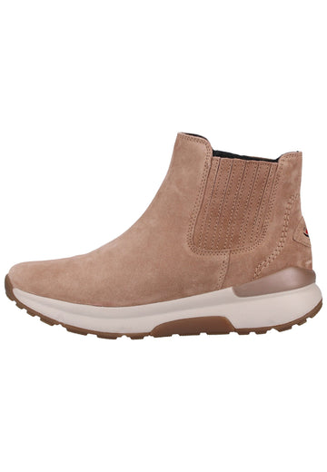 Gabor Stiefelette Veloursleder Beige - surf4shoes