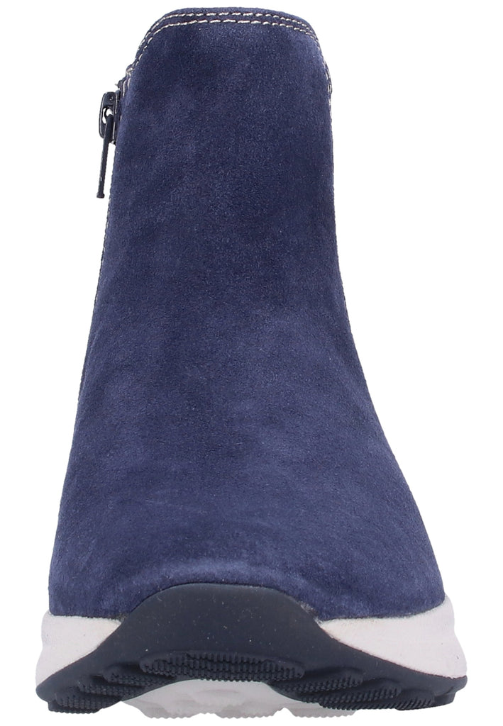 Gabor Stiefelette Veloursleder Blau - surf4shoes