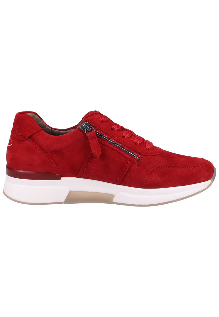 Gabor Sneaker Veloursleder Rot - surf4shoes