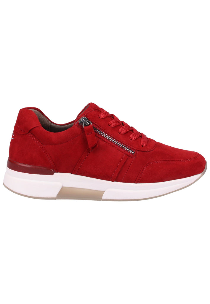 Gabor Sneaker Veloursleder Rot - surf4shoes