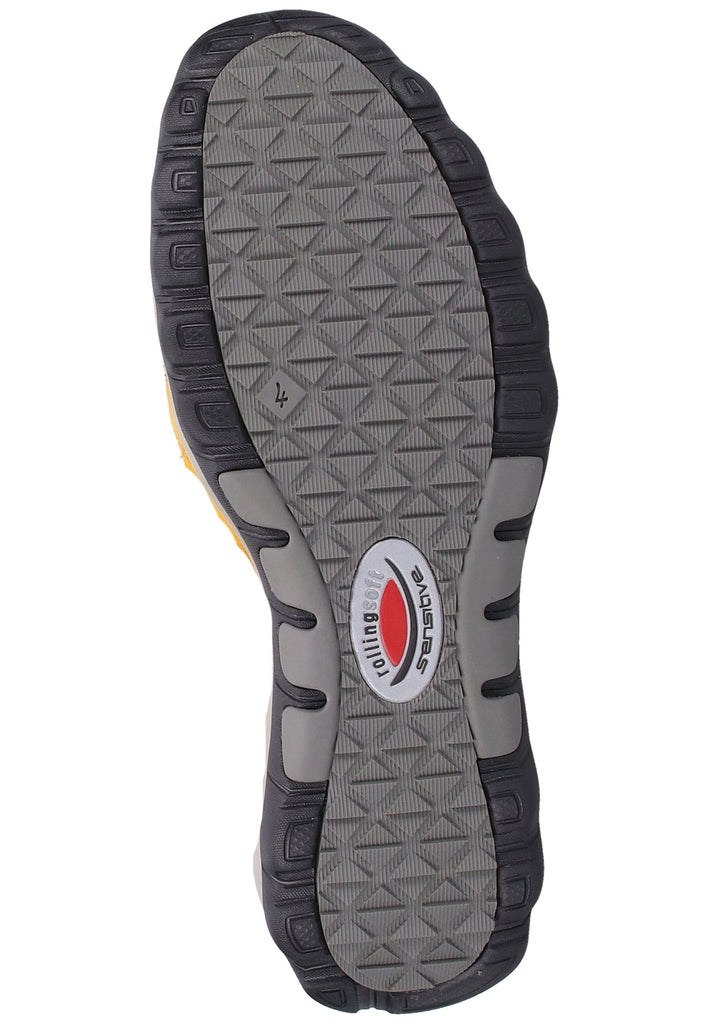 Gabor Stiefelette Veloursleder Gelb - surf4shoes