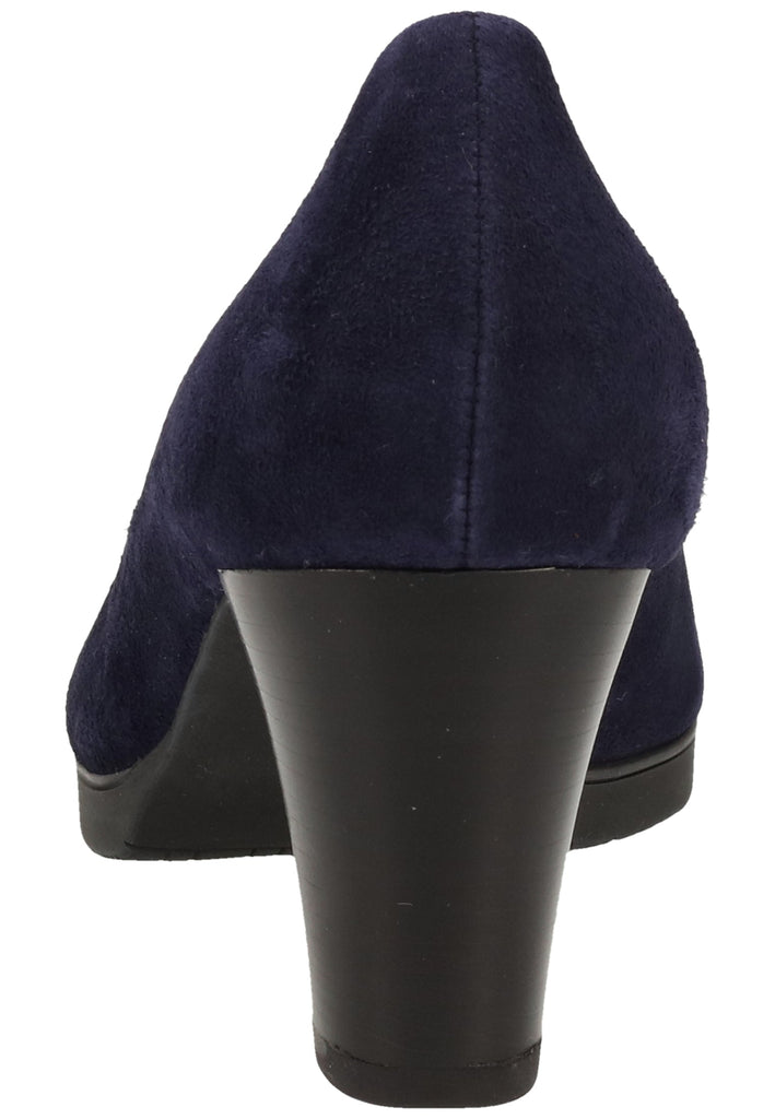 Gabor Pumps Leder Dunkelblau - surf4shoes