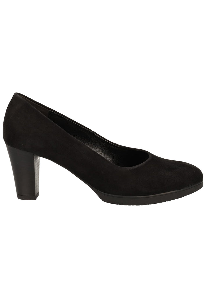 Gabor Pumps Leder Schwarz - surf4shoes