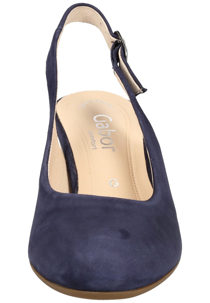 Gabor Sandalen Leder Blau - surf4shoes