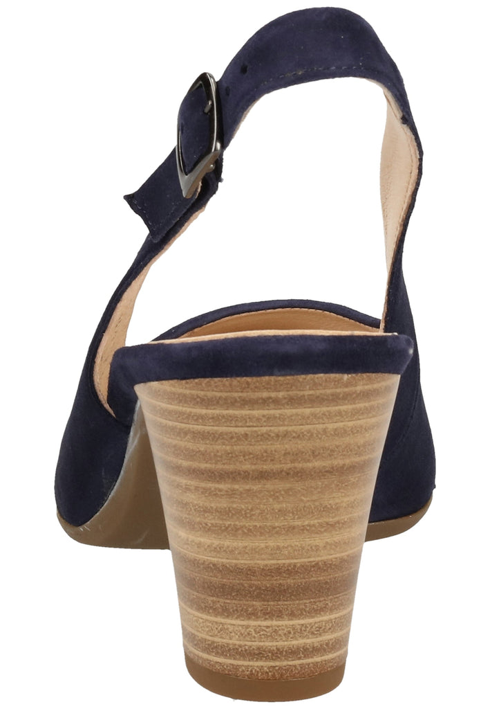 Gabor Sandalen Leder Blau - surf4shoes