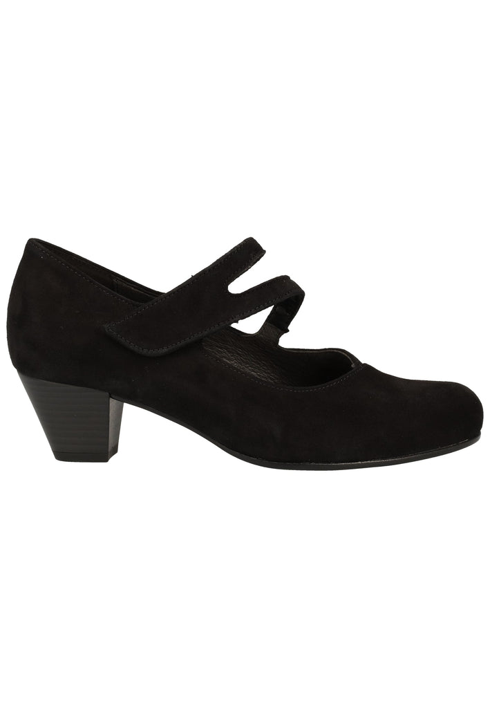 Gabor Pumps Leder Schwarz - surf4shoes