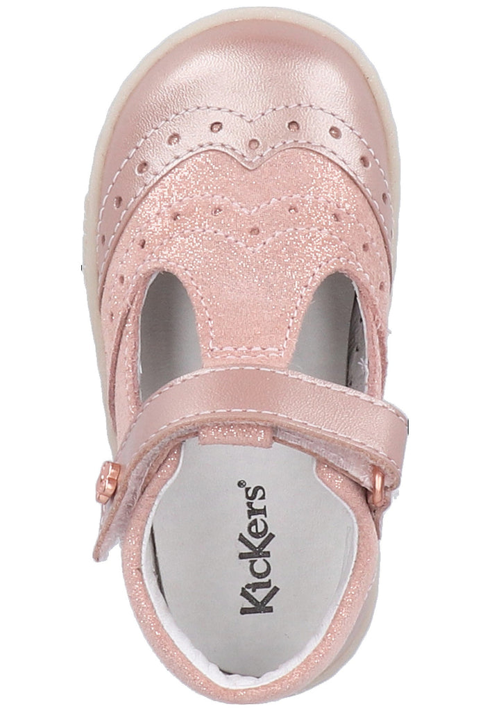 Kickers Halbschuhe Leder Rose - surf4shoes
