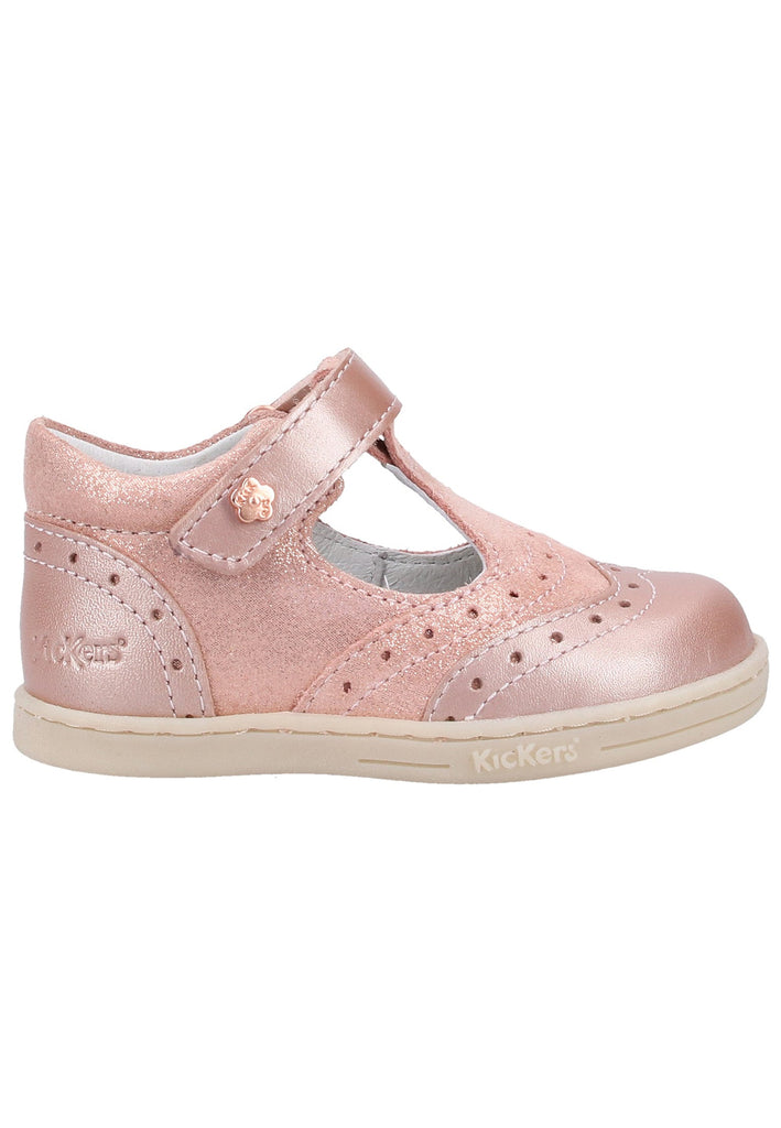 Kickers Halbschuhe Leder Rose - surf4shoes